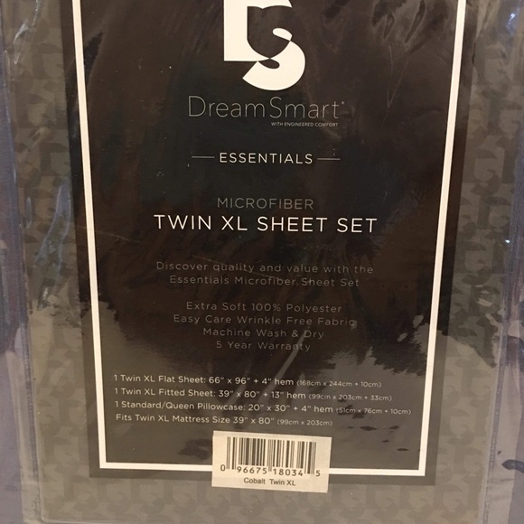 Dream Smart Twin XL Sheet Set - Picture 2 of 6